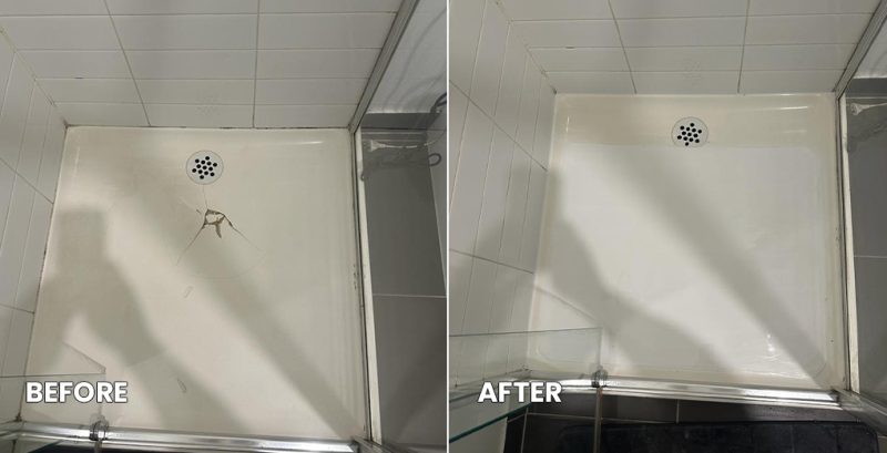Shower Tray Resurfacing Melbourne | Shower Base Repairs Melbourne | Get ...